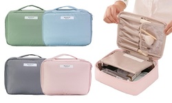 Waterproof PU Makeup Bag Brush Cosmetic Case Storage Handle Organizer Travel Kit