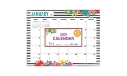2021 17x12 Medium Desk Pad Blotter Monthly Calendars