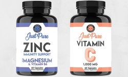 Angry Supplements Zinc Complex Immunity Booster and Vitamin C Immune Support  
