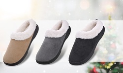 MK BELTED COLLECTION Mens Memory Foam House Shoes on indoor/outdoor Slippers