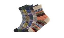 Men 5 Pair Warm Winter Thick wool Mixture Cashmere Casual Knit Socks 9-11