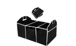 Portable Collapsible Folding Flat Trunk Auto Organizer for Car SUV Truck Van