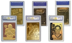 Merrick Mint Tom Brady Feel The Game, Sculptured, Laser Line GM10 Cards (3-Pack)