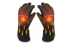LAGGRA Electric Battery Heated Touchscreen Winter Hand Warm Outdoor Gloves
