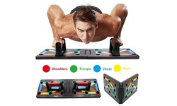 Zummy 9 in 1 Push Up Rack Board System Fitness Workout Train Gym Exercise 