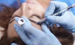 One Microblading Session with Optional Touchup at Angel Skin and Wax Studio (Up to 54% Off)