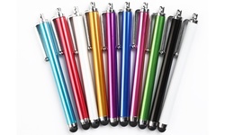 Stylus Pen for Tablets and Smartphones- 20 Pack (10 Assorted Colors) - May