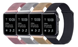 Milanese Loop Mesh Band Apple Watch Series 1, 2, 3, 4, 5, 6 & SE (2- or 4-Pack)