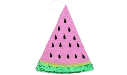 Juvale Small Fruit Watermelon Slice Pinata, Hawaiian Luau Tropical Party