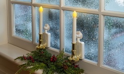 Solar-Powered Flameless Window Candles (2-, 4-, 10-, or 18-Pack)