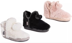 Muk Luks Women's Faux Fur Erina Slipper Booties