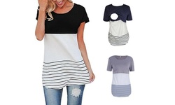 Maternity Clothes Breastfeeding nursing Lace Tops For Pregnant Womens