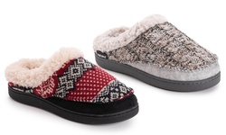 Muk Luks Women's Aileen Clog Winter Slippers