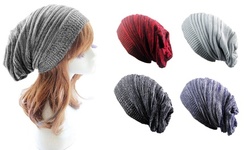 Women Winter Baggy Beanie Oversized Knitted Crochet Ski Hat Slouch Cap
