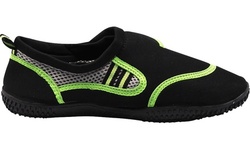 NORTY Mens Aqua Sock Wave Water Shoes - Waterproof Slip-ONS Pool, Beach, Sports