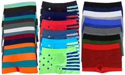 (6 Pack) Boys' Microfiber Boxer Briefs Age 3-19