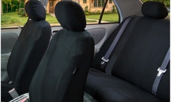 Full Set Cosmopolitan Flat Cloth Universal Fit Car Seat Covers FB054115-G
