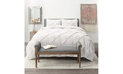 Nestl Bedding Pinch Pleat Duvet Cover Set