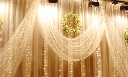 10Ft. 300-LED  String Curtain Lights