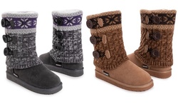 Muk Luks Women's Cheryl Slipper Boots