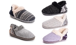 Muk Luks Women's Magdalena Slippers (up to size 11-12)