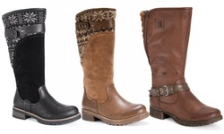 Muk Luks Women's Santina Rider Boots