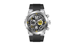 Invicta Men's 31579 Aviator Quartz 3 Hand Black Dial Watch