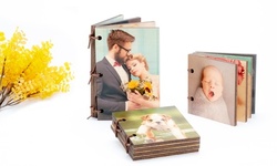 Personalized Wood Photo Books from Picture It Custom (Up to 86% Off)