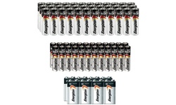 68-Pack: Bundle Of Energizer Batteries AA, AAA and 9V