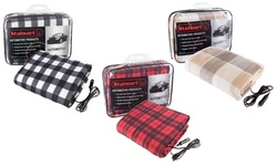 Stalwart 12-Volt Electric Car Blanket with 96" Cord 