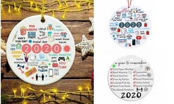 Decorations Remember 2020 Christmas Tree Decor Ornament 