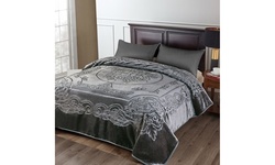 Super Soft Floral Embossed Heavyweight Blanket