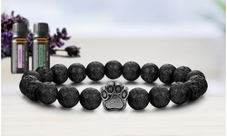 Aromatherapy Animal-lovers Lava Diffuser Bracelet with Optional Essential Oils