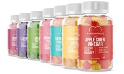 SweetHeart Beauty Gummy Vitamin Supplements Variety Pack (1- or 7- Pack)