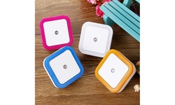 4-8 PCS Auto LED Light Induction Sensor Control Bedside Night Light In Wall Lamp
