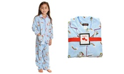 Angelina Kids Cozy Hooded Jumpsuit or 2-Piece Fleece Pajama Sets
