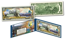 Official Genuine US Two-Dollar Bills Honoring America's 50 States