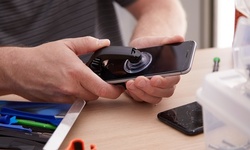 iPhone Screen Repair with Screen Protector at Repair Lounge (Up to 23% Off). Nine Options Available. 