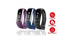 Fitness Tracker Water Resistant with Heart Rate & Blood Pressure Monitor