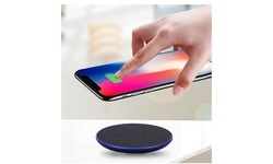 Fabric Qi Wireless Charger 10W Fast Charging Pad for iPhone Samsung