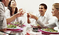 Six Degrees Catered Dinner Party for One or Two Hosts from Everything Spice (Up to 48% Off)