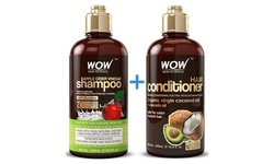 WOW Apple Cider Vinegar Shampoo and Hair Conditioner Set - (2 x 500mL)