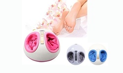 Rolling Kneading Shiatsu Heat Air Pressure Leg Foot Massager 3 Colors
