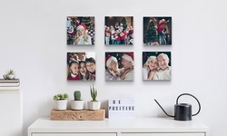 One, Two, Three, Four, Six, Nine, or Twelve 8"x8" Photo Tiles from CanvasOnSale (Up to 85% Off)