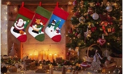 Christmas Stockings (3-Pack) - 10 Styles
