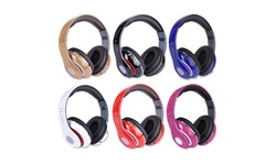 Altatac Bluetooth Wireless Headphones with Built In FM Tuner, Memory Card, Mic