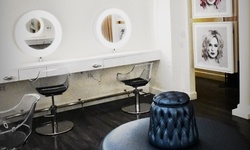 Haircut and Style with Optional Base Color at 360 Atelier A Concept Salon (Up to 24% Off)