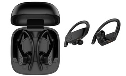 True Wireless Bluetooth 5.0 Earbuds Earphone Ear Hook With Charging Base AICase 