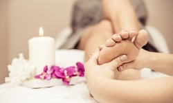 30-Minute Reflexology w/ Petal Soak & Hot Stones for 1 or a Couple at Feifei's Topsfield Spa (Up to 59% Off)