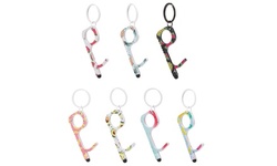 Touch-Free Door Opener Multi Purpose Key Chain Easy to use 1 PACK 2 PACK 7 PACK